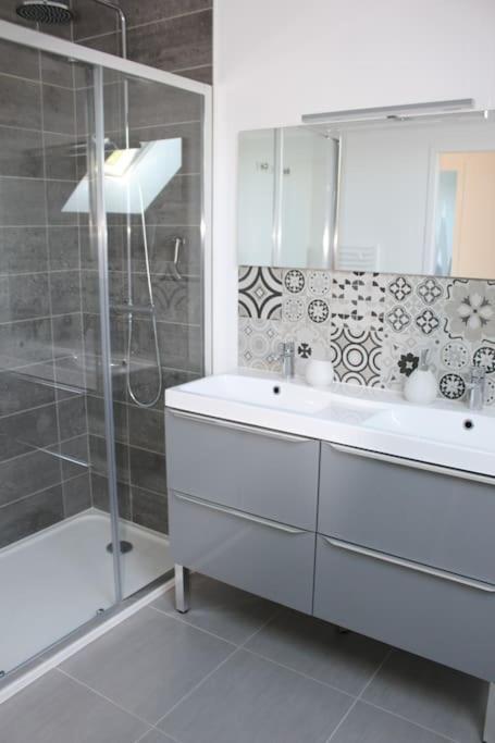 Апартаменты T4 Meuble De 105M2 Axe Annecy-Geneve Saint-Martin-Bellevue Экстерьер фото