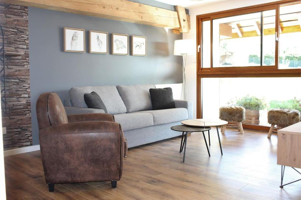 Апартаменты T4 Meuble De 105M2 Axe Annecy-Geneve Saint-Martin-Bellevue Экстерьер фото