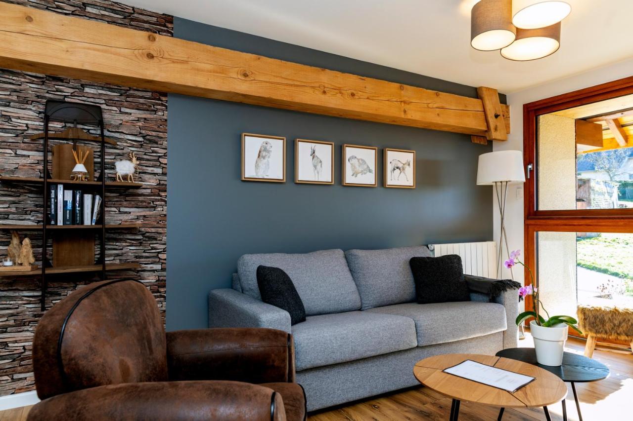 Апартаменты T4 Meuble De 105M2 Axe Annecy-Geneve Saint-Martin-Bellevue Экстерьер фото